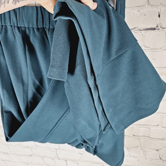 ACOA | high waist split flare bell bottom stretch trouser pants - Picture 5 of 10